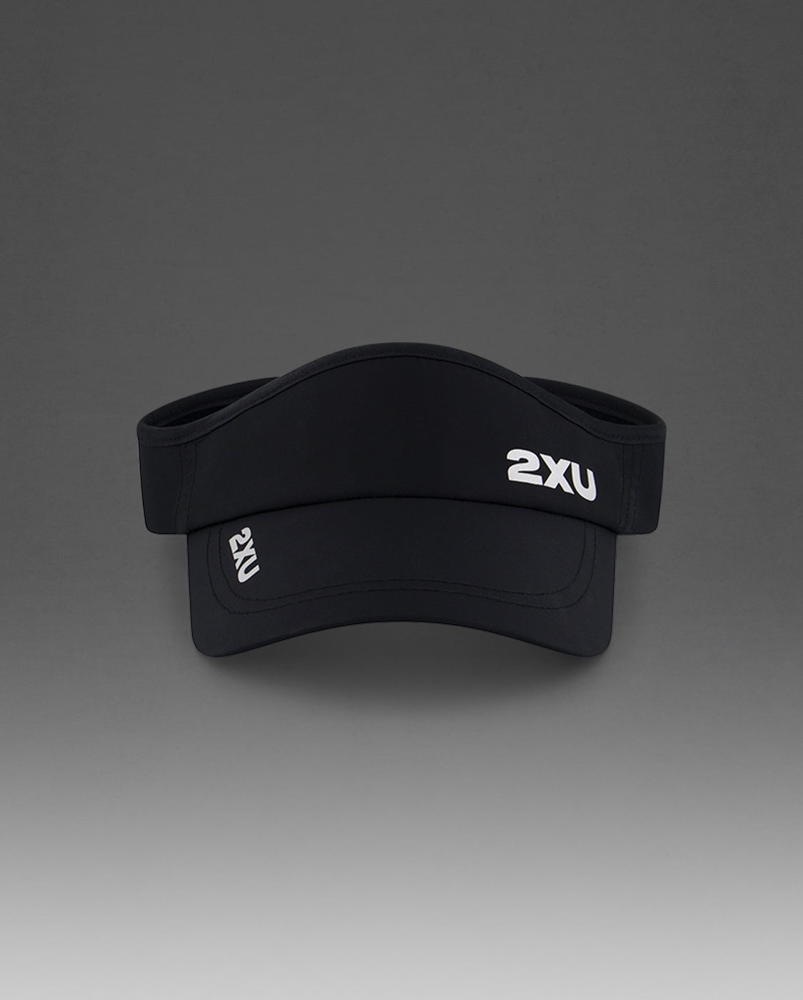 2XU Unisex Run Visor - Black / Black
