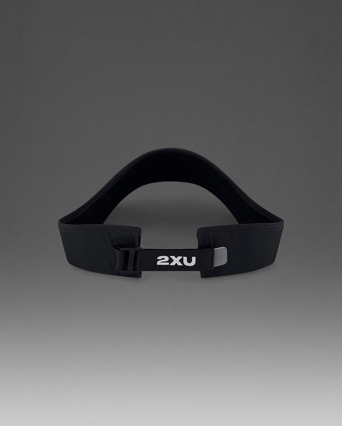 2XU Unisex Run Visor - Black / Black