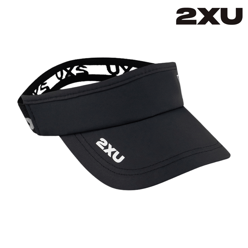 2XU Unisex Performance Visor - Black / Black
