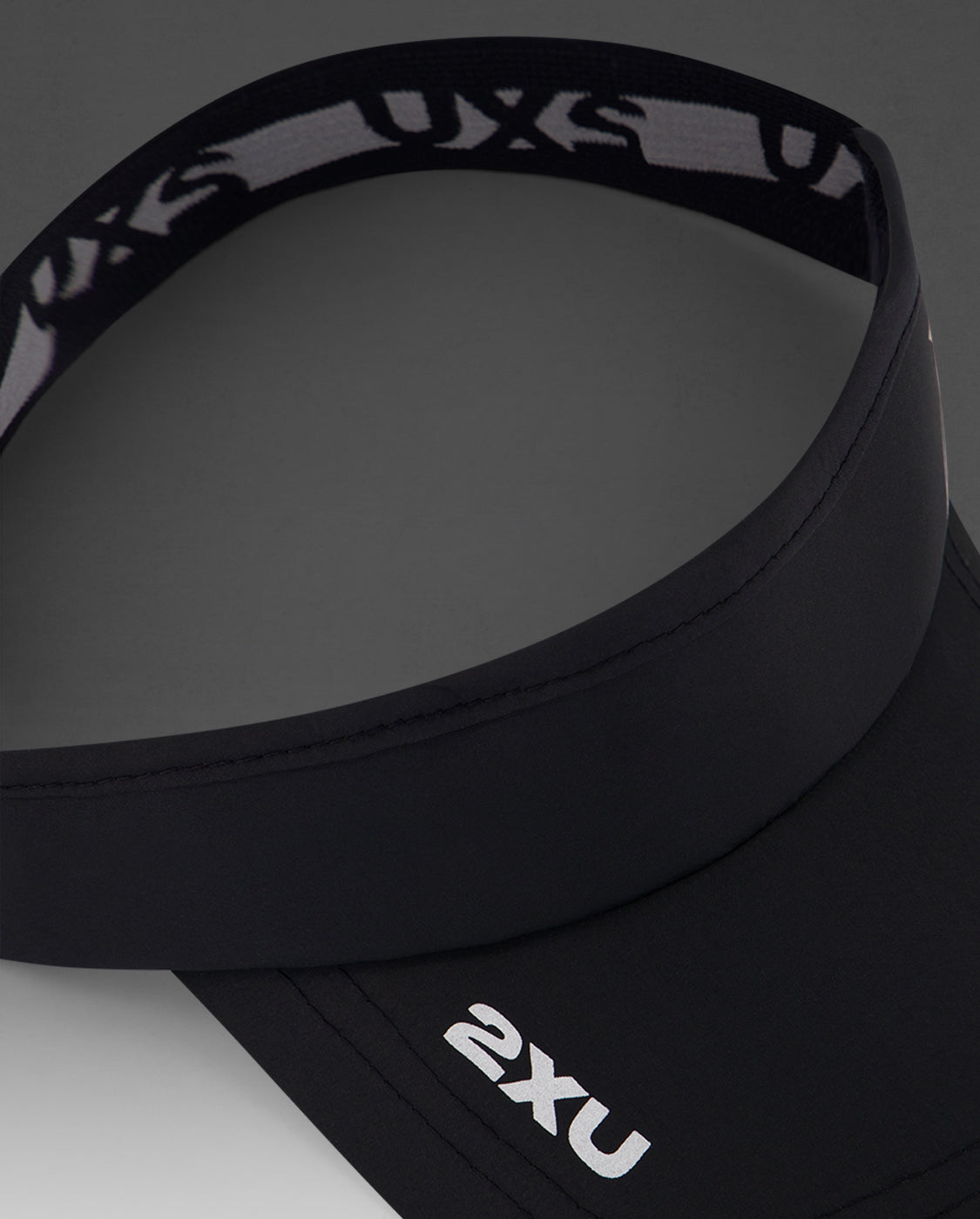 2XU Unisex Performance Visor - Black / Black