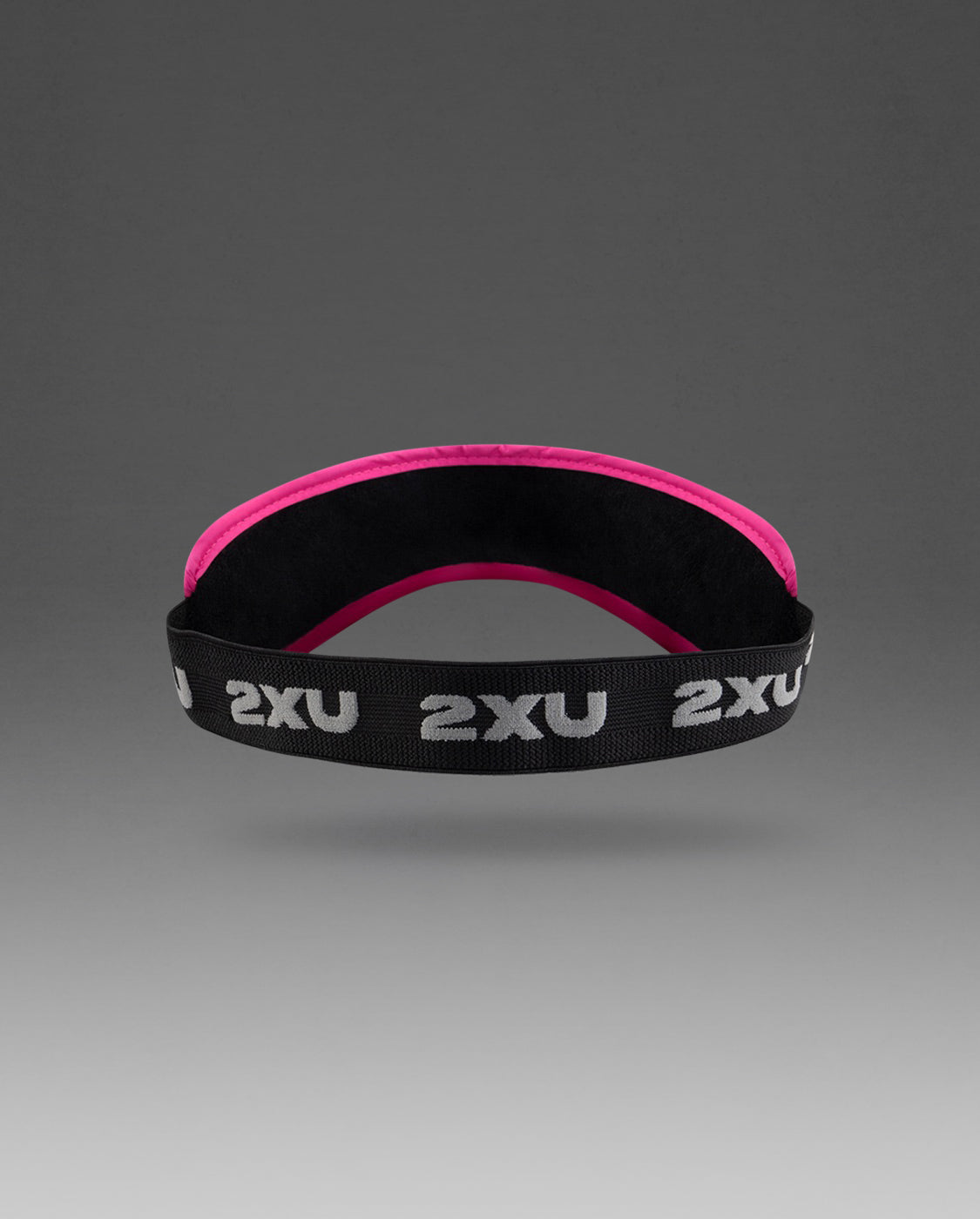 2XU Unisex Performance Visor - Fuchsia / Black