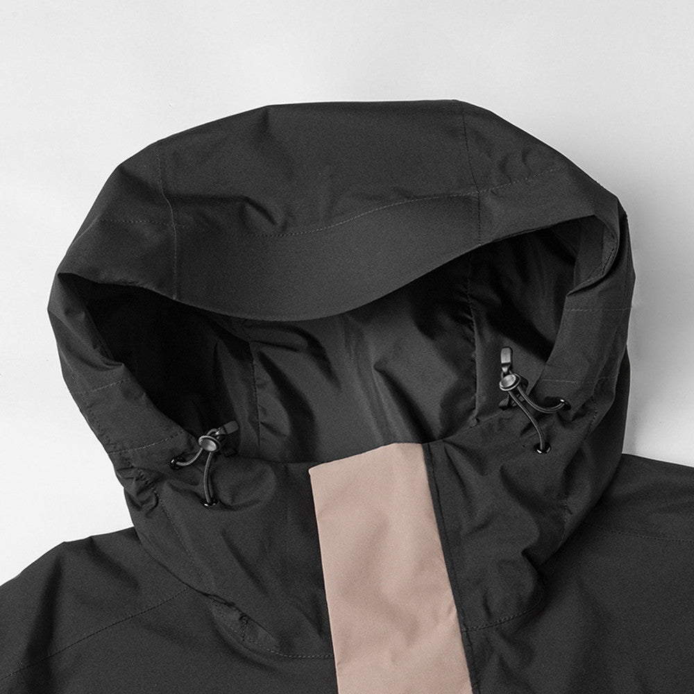 The North Face Men Sangro Dryvent Jacket 2.0 - AP Mocha Brown / TNF Black