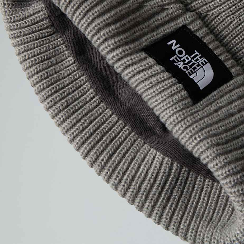 Explore The North Face Salty Lined Beanie - TNF Light Grey Heather for trail, outdoor & lifestyle use | Liv Activ Singapore