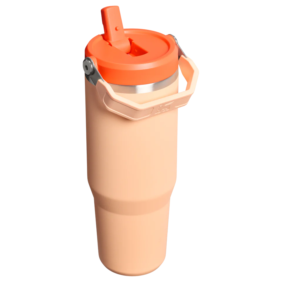 Explore Stanley The IceFlow™ Flip Straw Tumbler 30 Oz - Orange Sherbet for trail, outdoor & lifestyle use | Liv Activ Singapore