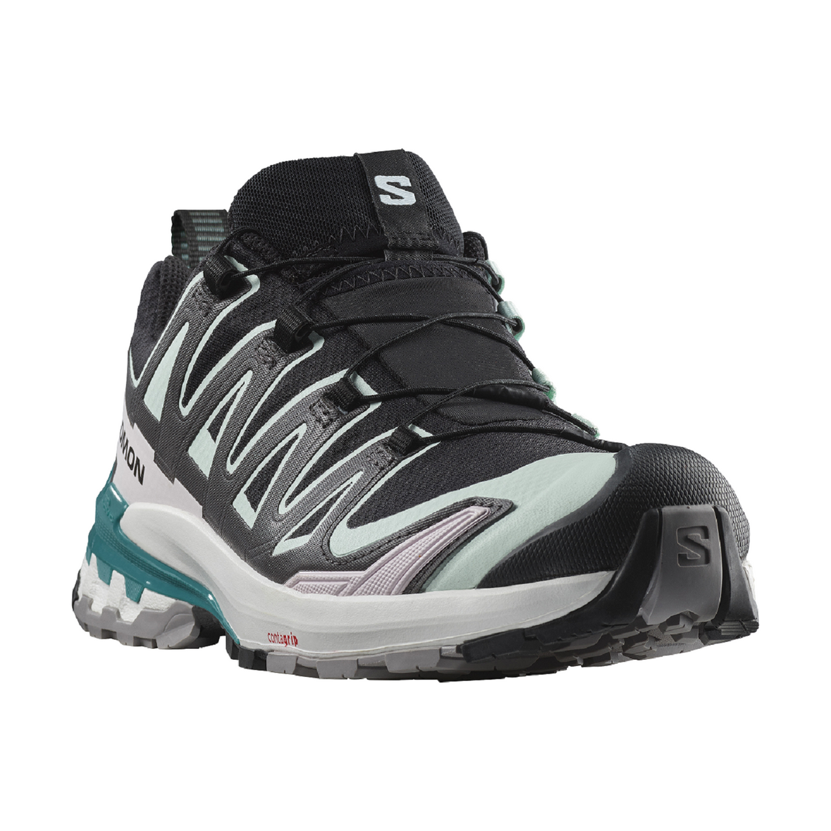 Salomon Women XA Pro 3D V9 GTX - Black / Bleached Aqua / Harbor Blue