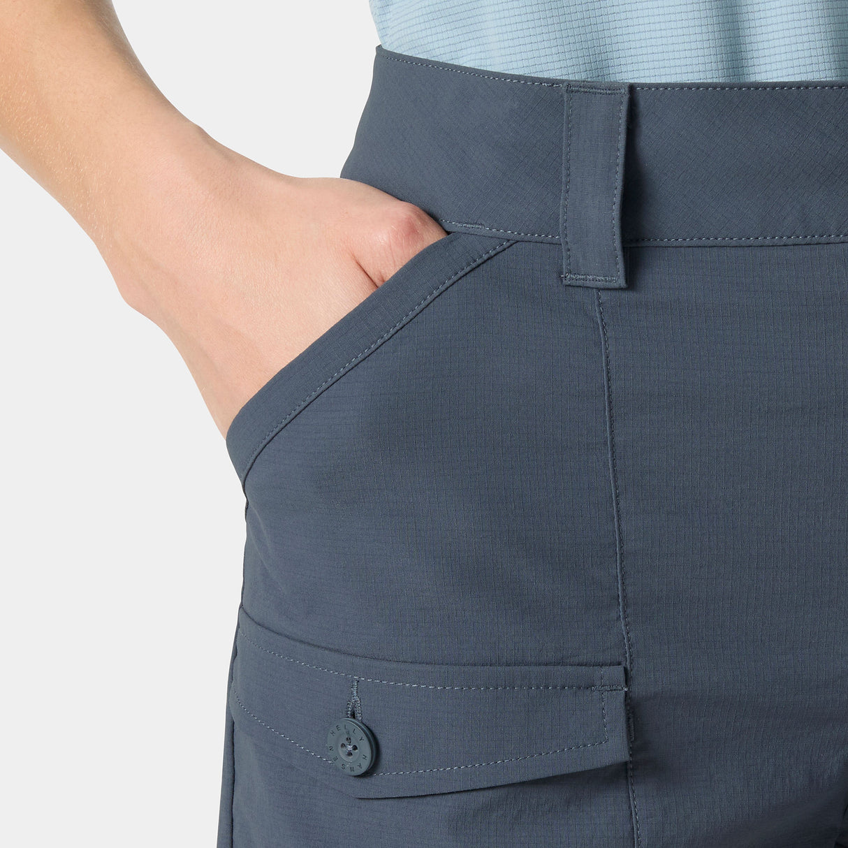 Explore Helly Hansen Women Maridalen Shorts - Alpine Frost for trail, outdoor & lifestyle use | Liv Activ Singapore