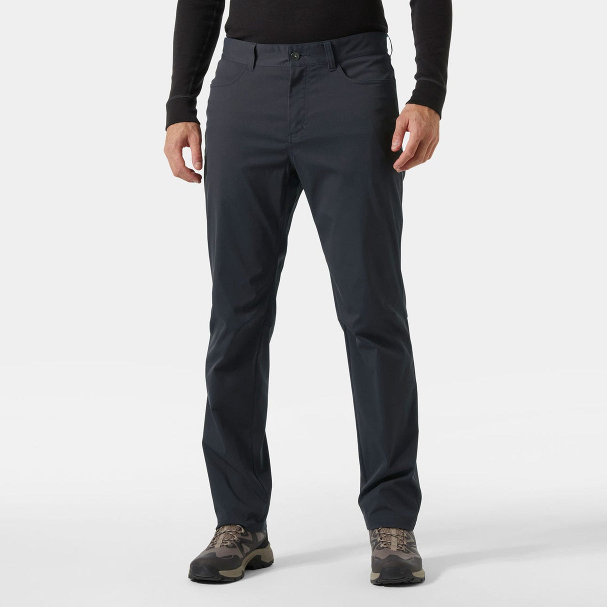 Explore Helly Hansen Men Holmen 5 Pocket Pants - Ebony for trail, outdoor & lifestyle use | Liv Activ Singapore