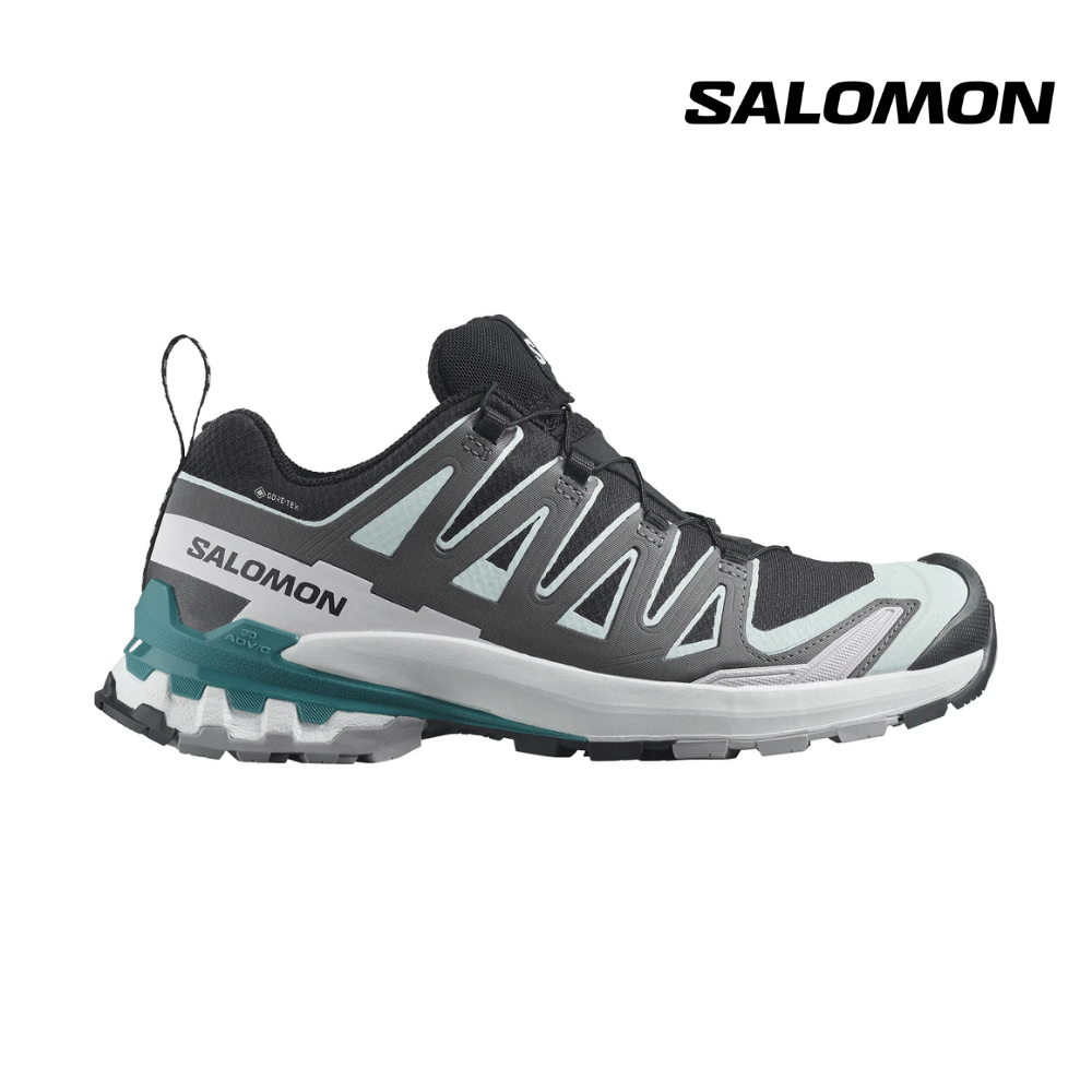 Salomon Women XA Pro 3D V9 GTX - Black / Bleached Aqua / Harbor Blue