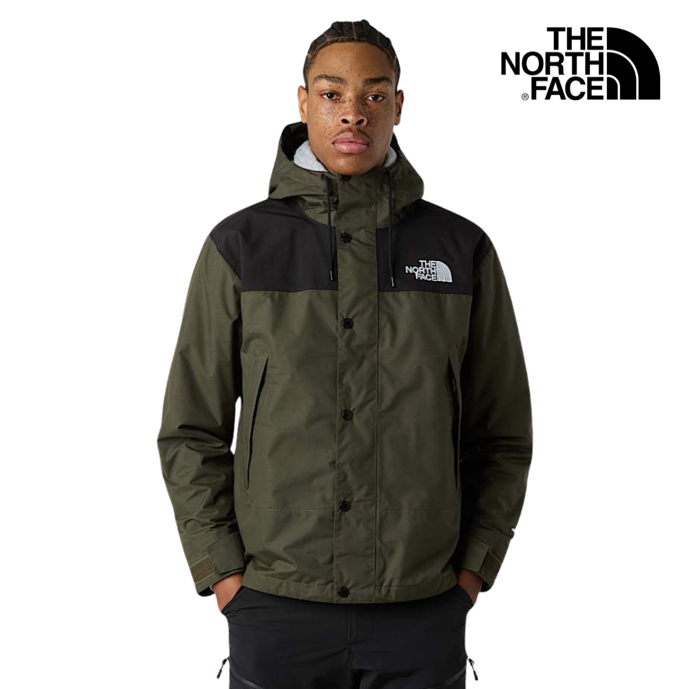 The North Face Men Reign On Jacket - AP New Taupe Green / TNF Black