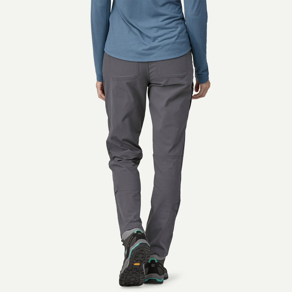 Explore Patagonia Women Quandary Pants Regular - Forge Grey for trail, outdoor & lifestyle use | Liv Activ Singapore