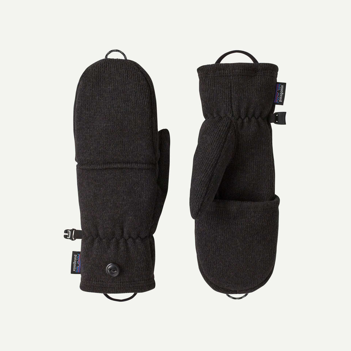 Explore Patagonia Better Sweater™ Fleece Gloves - Black for trail, outdoor & lifestyle use | Liv Activ Singapore
