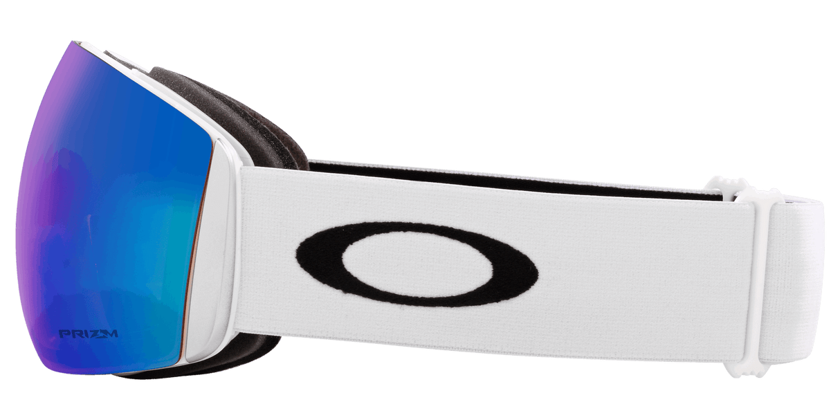 Explore Oakley Flight Deck™ L Snow Goggles - Matte White With Prizm Argon for trail, outdoor & lifestyle use | Liv Activ Singapore