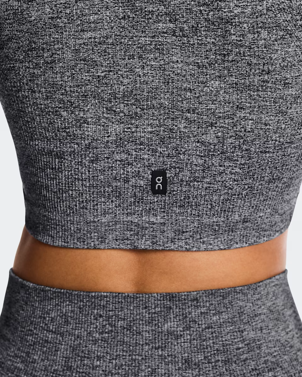On Women Studio Knit Crop - Graphite / Heather