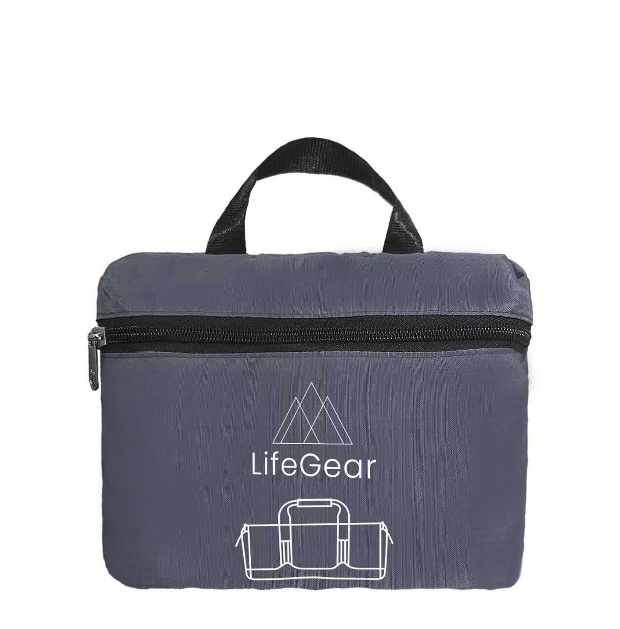 Explore Lifegear Packable Duffel 40L - Grey for trail, outdoor & lifestyle use | Liv Activ Singapore