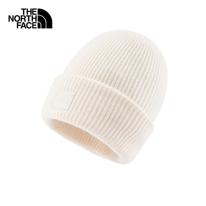 The North Face Urban Patch Beanie - White Dune