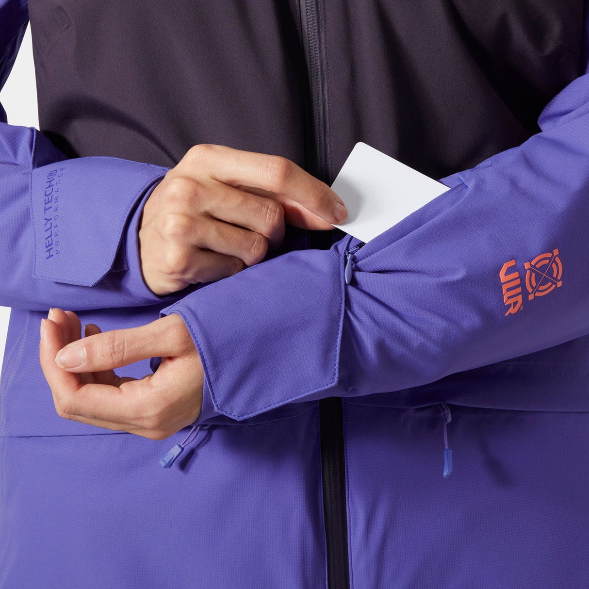 Explore Helly Hansen Women Powchaser 2.0 Jacket - Black Grape for trail, outdoor & lifestyle use | Liv Activ Singapore