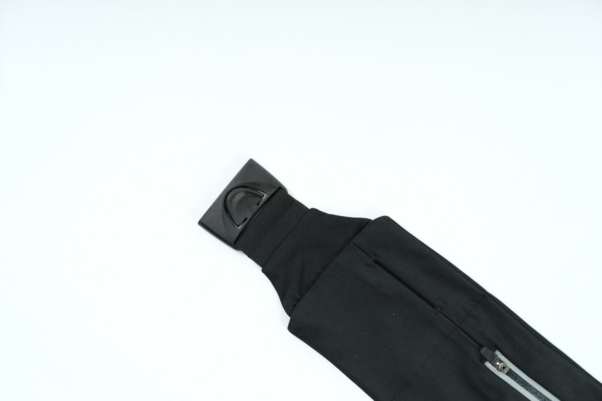 Oxygen Double Pocket Waist Belt - Black