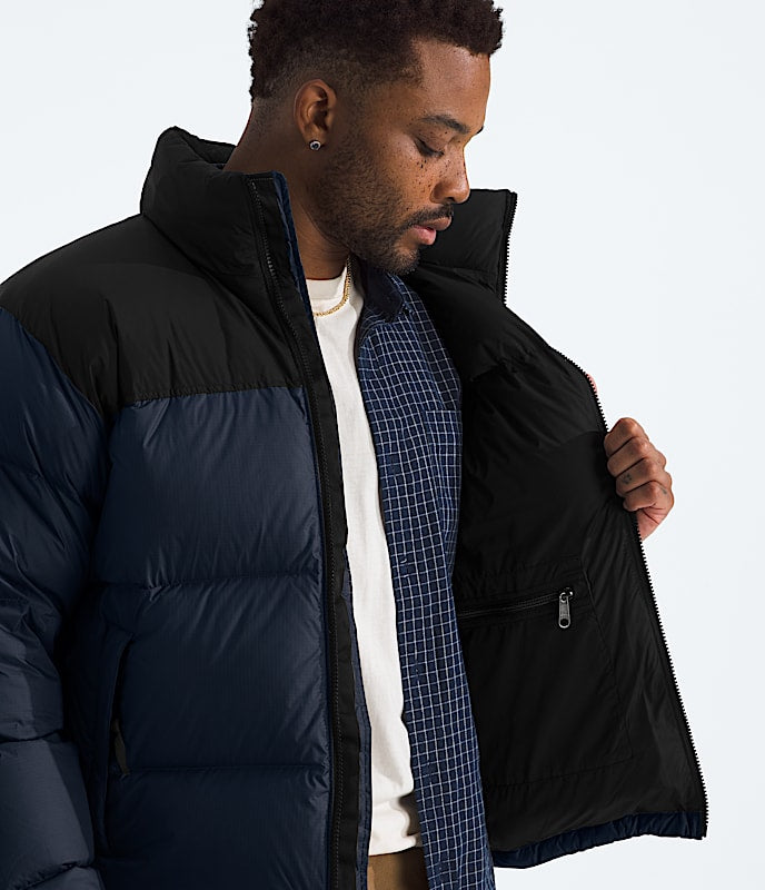 The North Face Men 1996 Retro Nuptse Jacket - Summit Navy / TNF Black