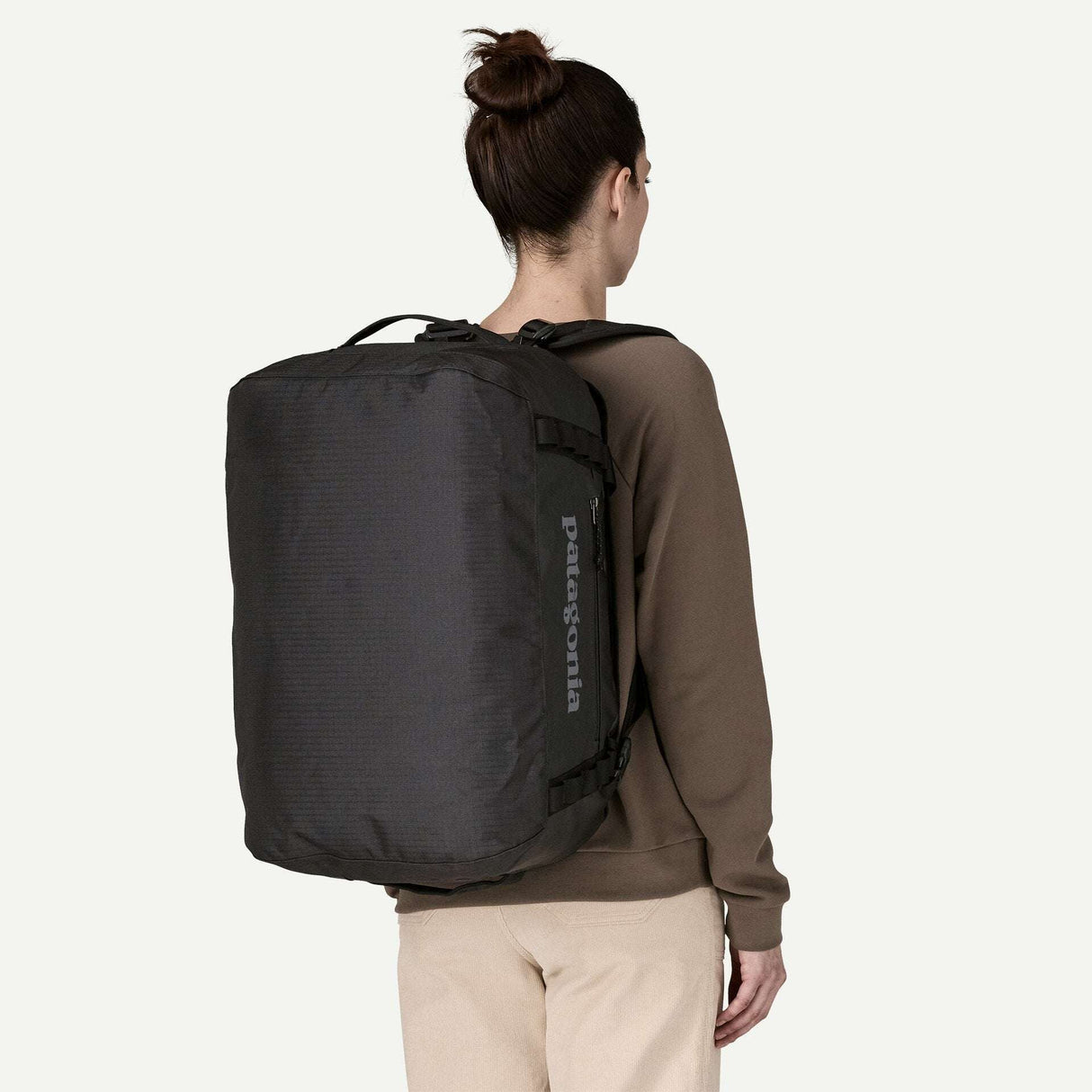 Explore Patagonia Black Hole® Duffel Bag 40L - Black with Black for trail, outdoor & lifestyle use | Liv Activ Singapore