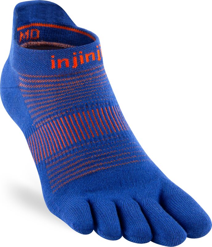 Injinji Run Lightweight No-Show Coolmax - Sapphire