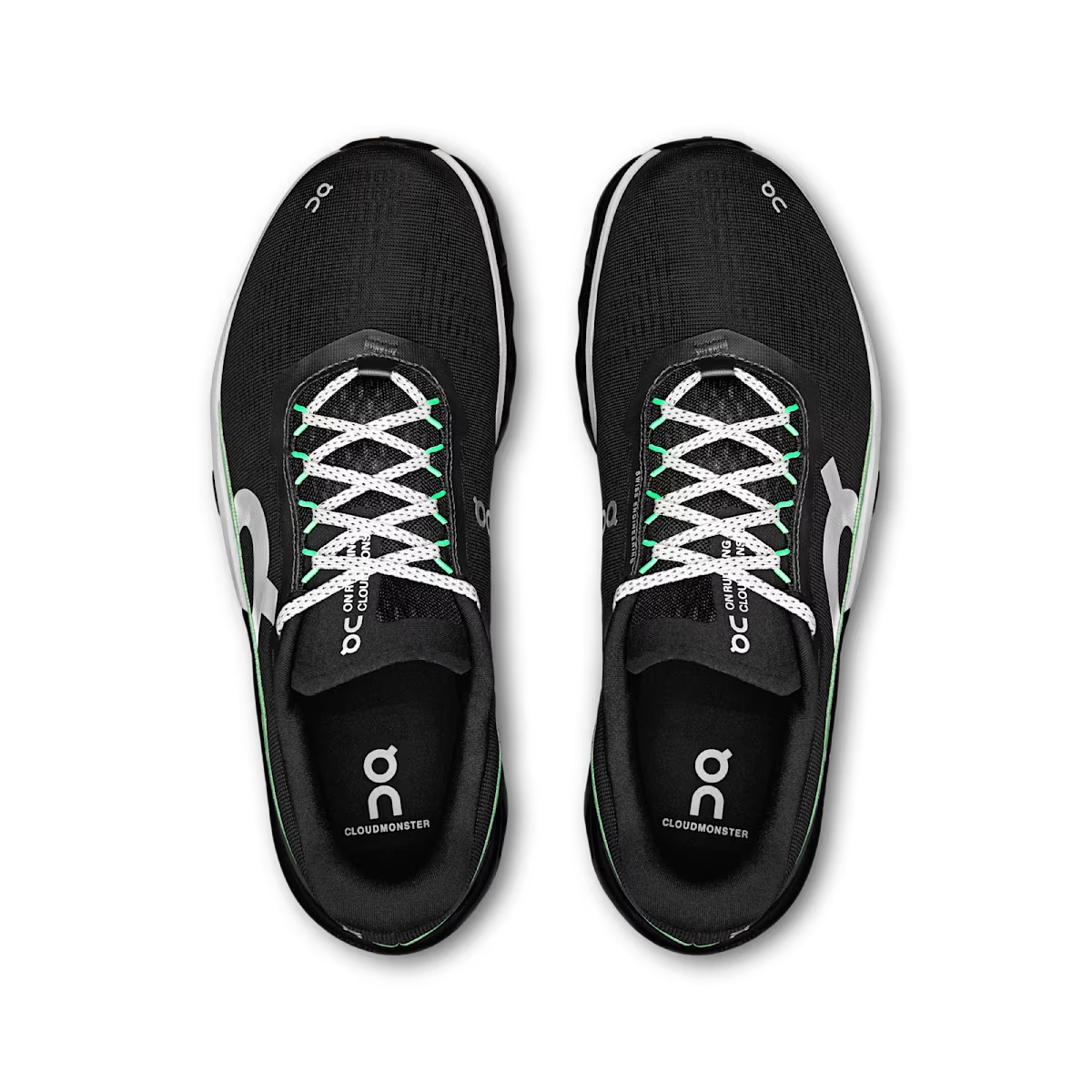 On Men Cloudmonster 2 - Black / Glacier