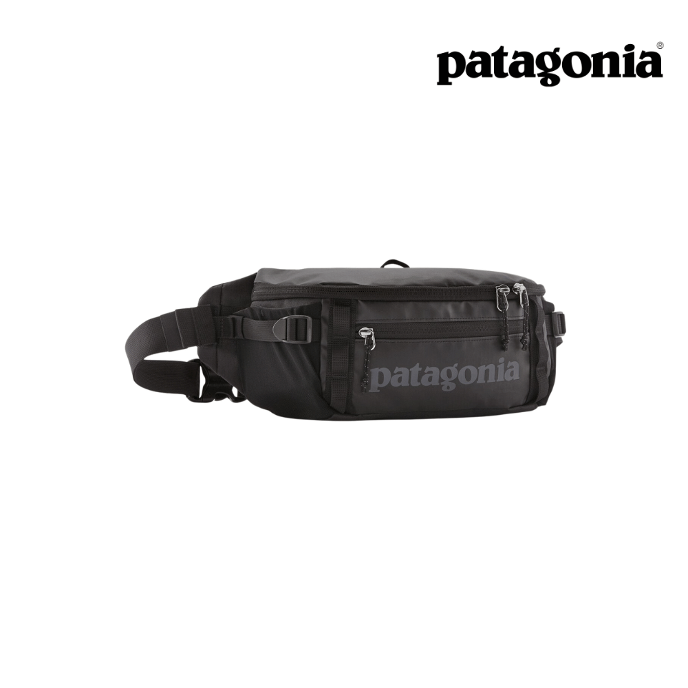 Explore Patagonia Black Hole® Waist Pack 5L - Black W/Black for trail, outdoor & lifestyle use | Liv Activ Singapore