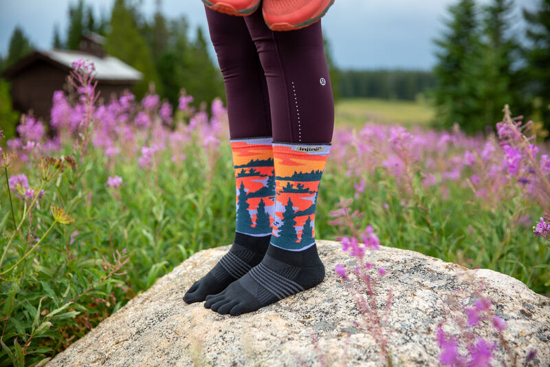 Shop Injinji Toe Socks at Liv Activ Singapore - Lightweight, Breathable Socks for Running, Trail Adventures, and Outdoor Activities