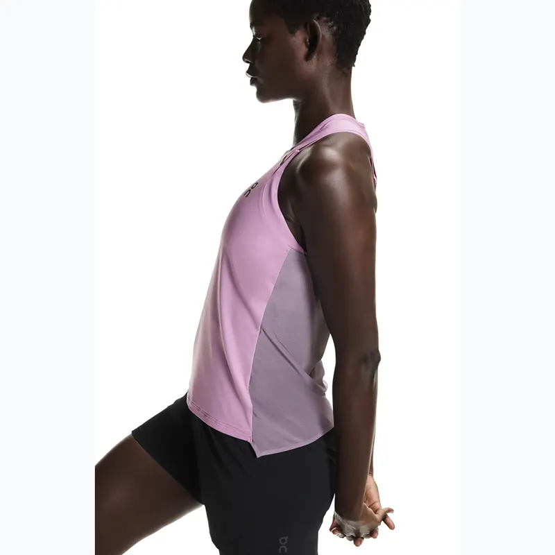 Explore On Women Performance Tank - Sakura / Dewberry for trail, outdoor & lifestyle use | Liv Activ Singapore
