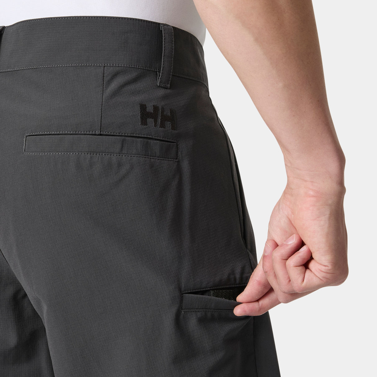 Explore Helly Hansen Men HH® Qd Shorts - Ebony for trail, outdoor & lifestyle use | Liv Activ Singapore
