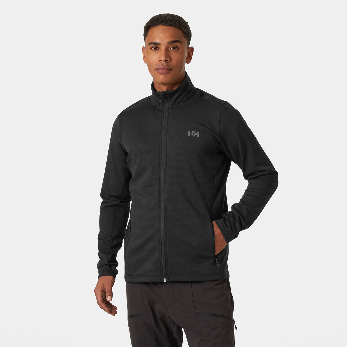 Explore Helly Hansen Men Versalite Fleece Jacket - Black for trail, outdoor & lifestyle use | Liv Activ Singapore