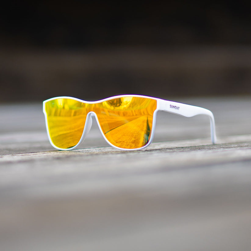 Sunday Shades Flare Series Sunglasses - Golden Dreams