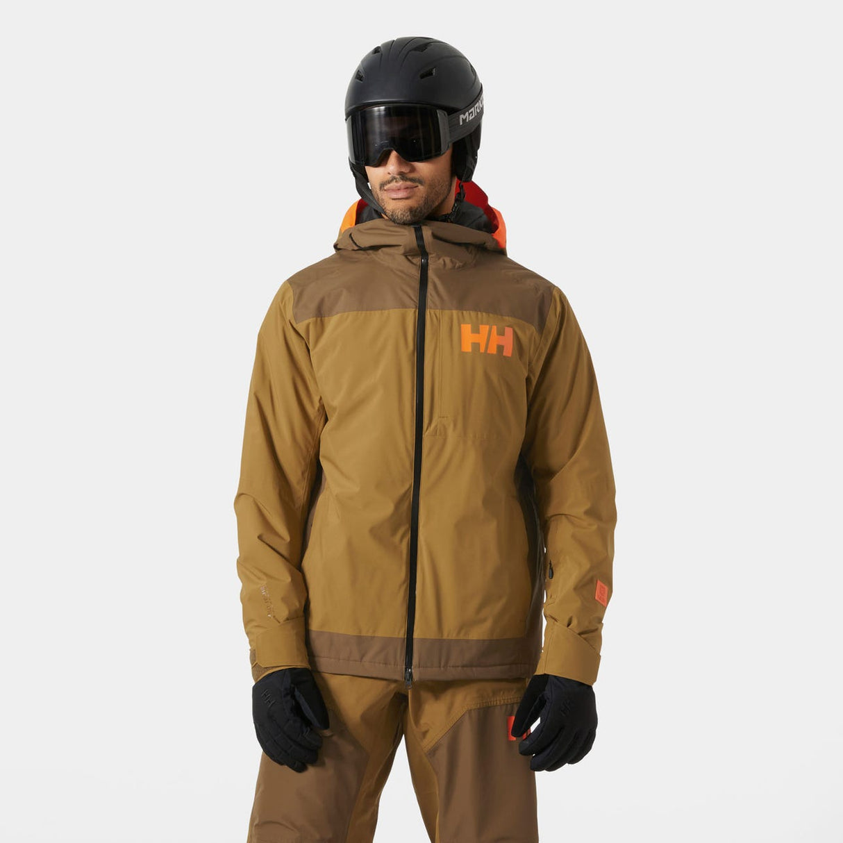 Explore Helly Hansen Men Powdreamer 2.0 Jacket - Sepia for trail, outdoor & lifestyle use | Liv Activ Singapore