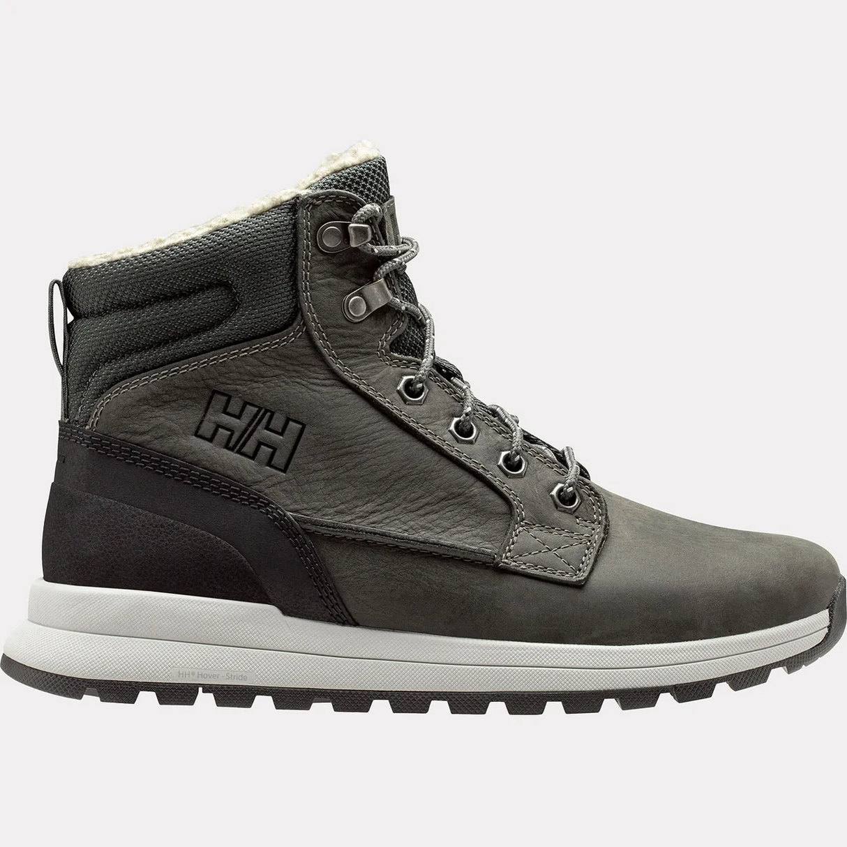 Helly Hansen Men Kelvin Lx Waterproof Leather Boots - Beluga / Mellow Grey