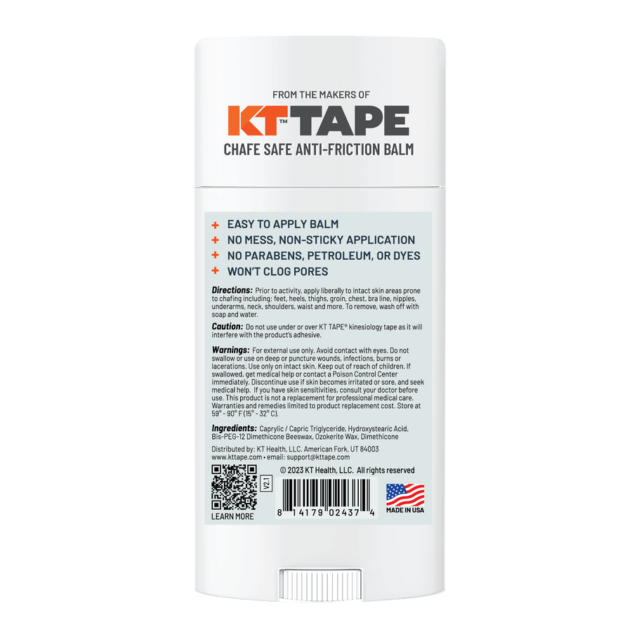 Explore KT Tape Chafe Safe Gel Stick for trail, outdoor & lifestyle use | Liv Activ Singapore