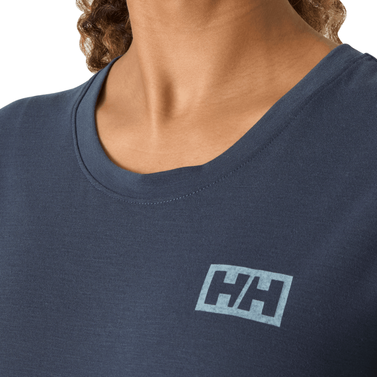 Explore Helly Hansen Women Skog Graphic T-Shirt - Alpine Frost for trail, outdoor & lifestyle use | Liv Activ Singapore