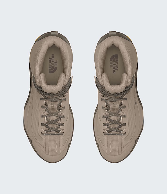 Explore The North Face Men Fastpack Ultra Mid GORE-TEX® Boots - Mushroom Grey / Mocha Brown for trail, outdoor & lifestyle use | Liv Activ Singapore