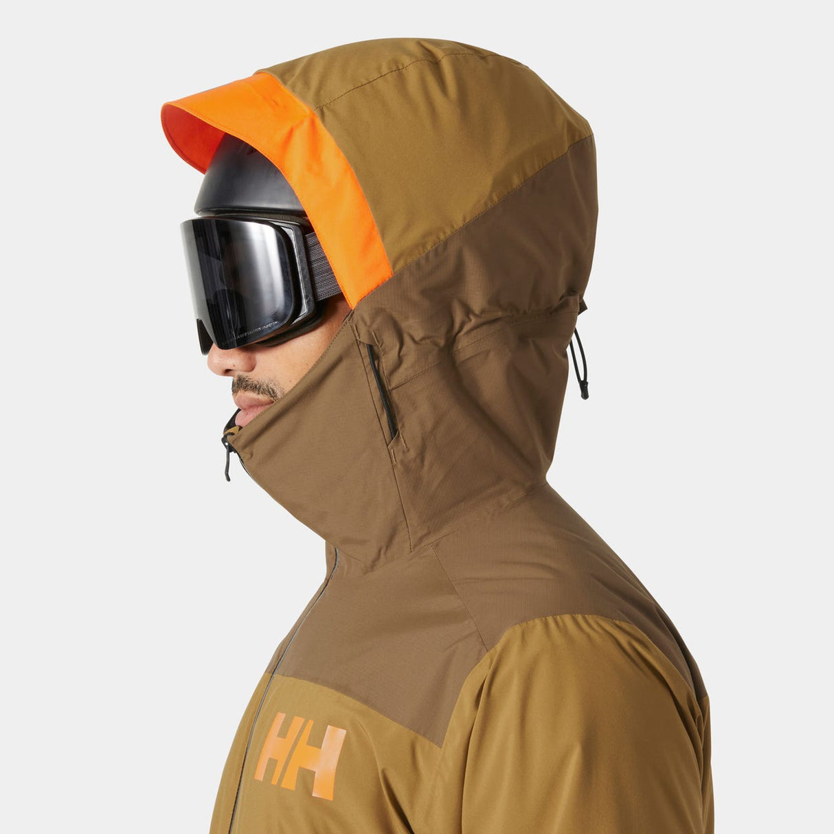 Helly Hansen Men Powdreamer 2.0 Jacket - Sepia