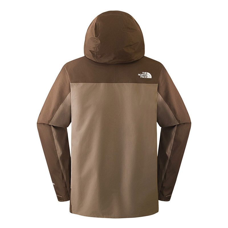 The North Face Men Blizzard Fleece GTX Triclimate Jacket - AP Mocha Brown / Smokey Brown