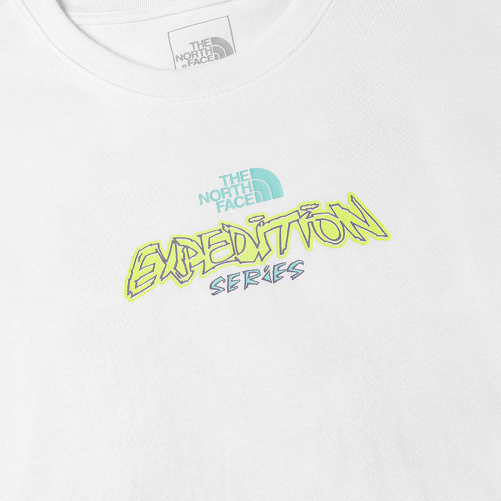 The North Face Unisex Essential Expedition Series Short Sleeve Tee Graphic - AP TNF White