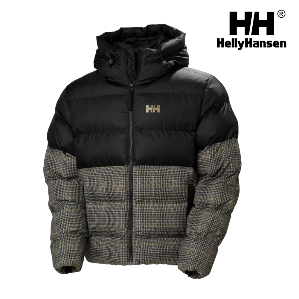 Helly Hansen Men Oslo Graphic Puffy Jacket - Pebble Brox