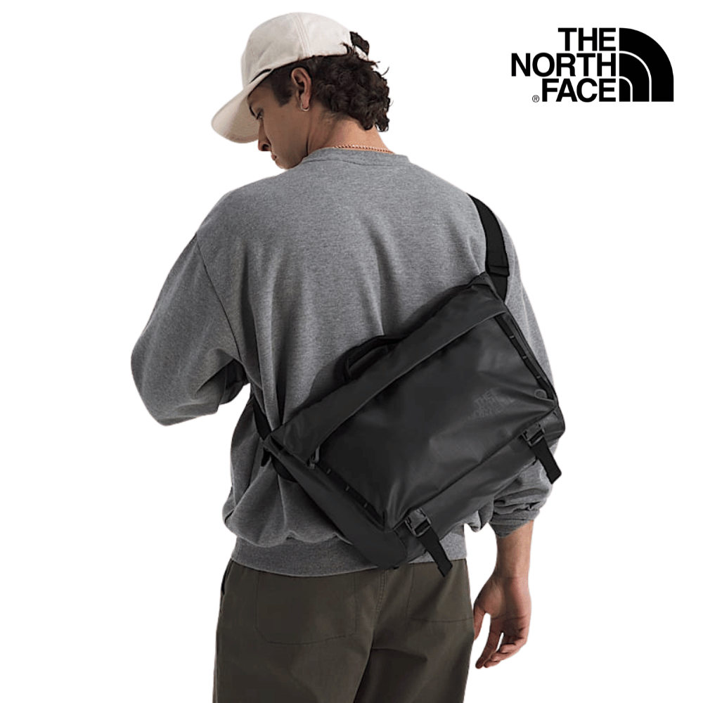 The North Face Base Camp Voyager Messenger Bag - TNF Black / Asphalt Grey