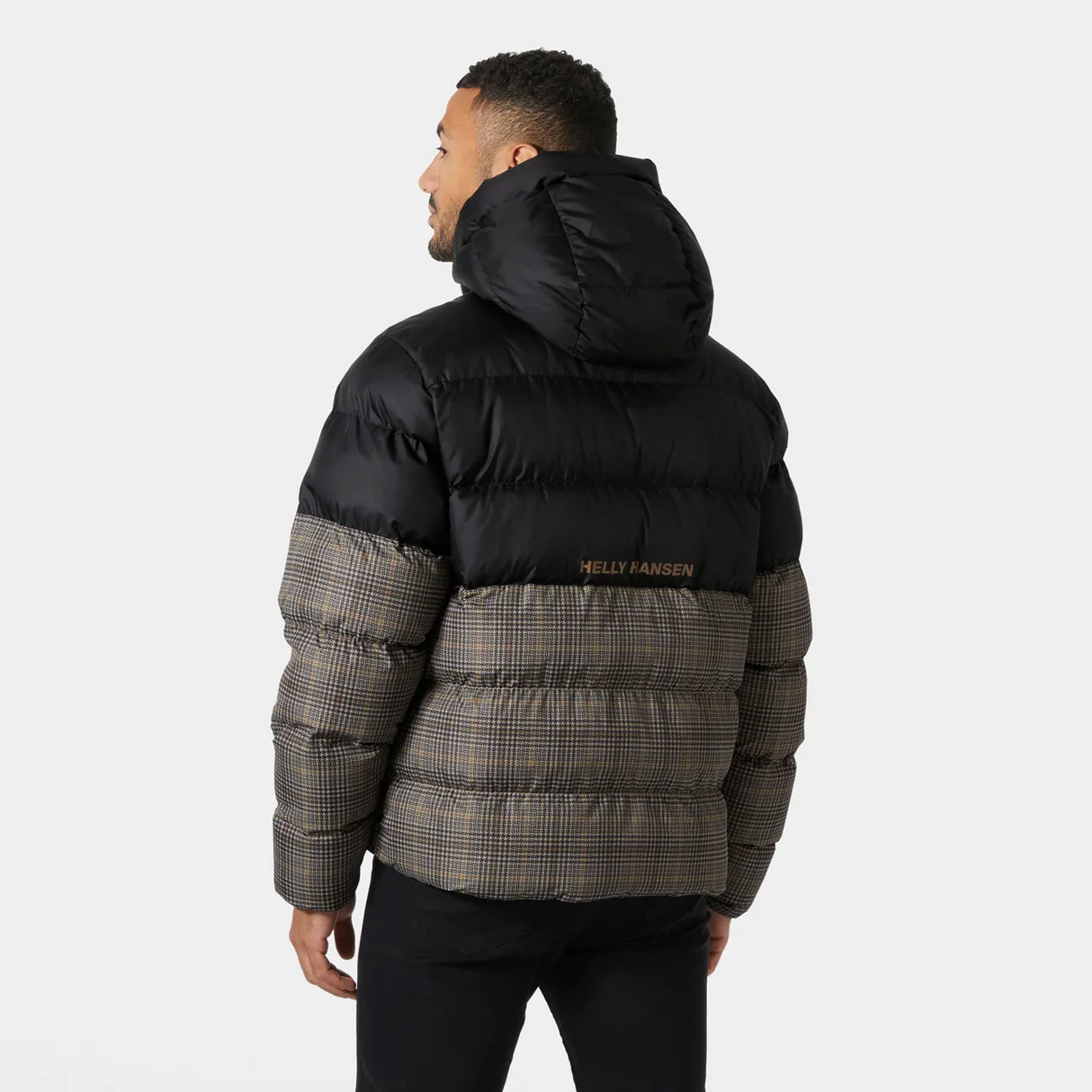 Helly Hansen Men Oslo Graphic Puffy Jacket - Pebble Brox