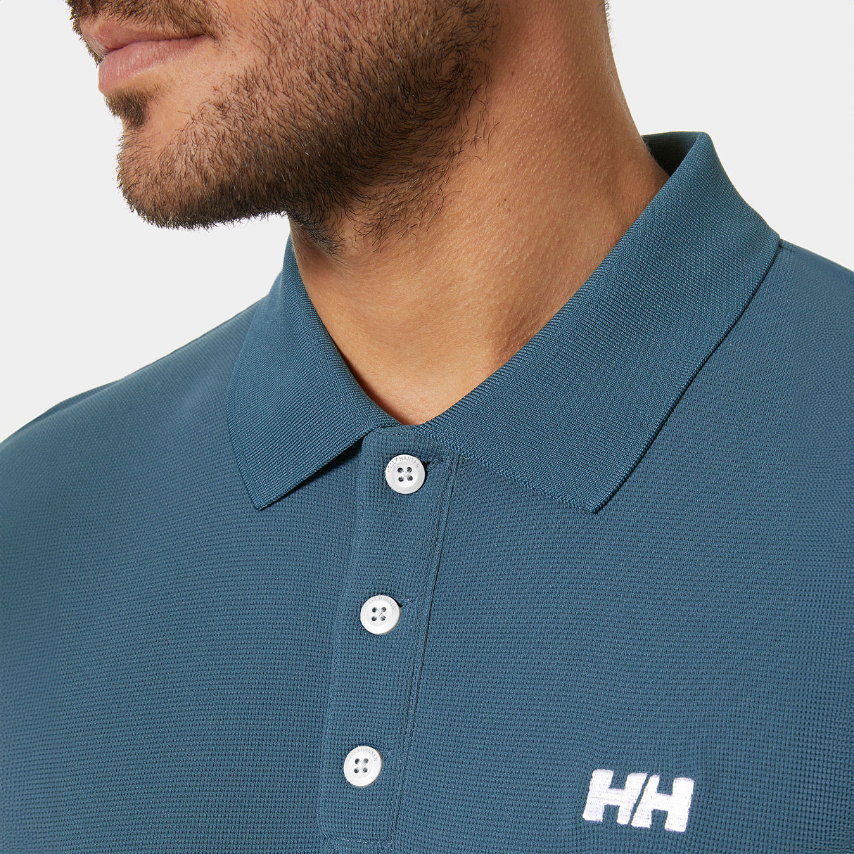 Explore Helly Hansen Men Driftline Polo - Washed Navy for trail, outdoor & lifestyle use | Liv Activ Singapore