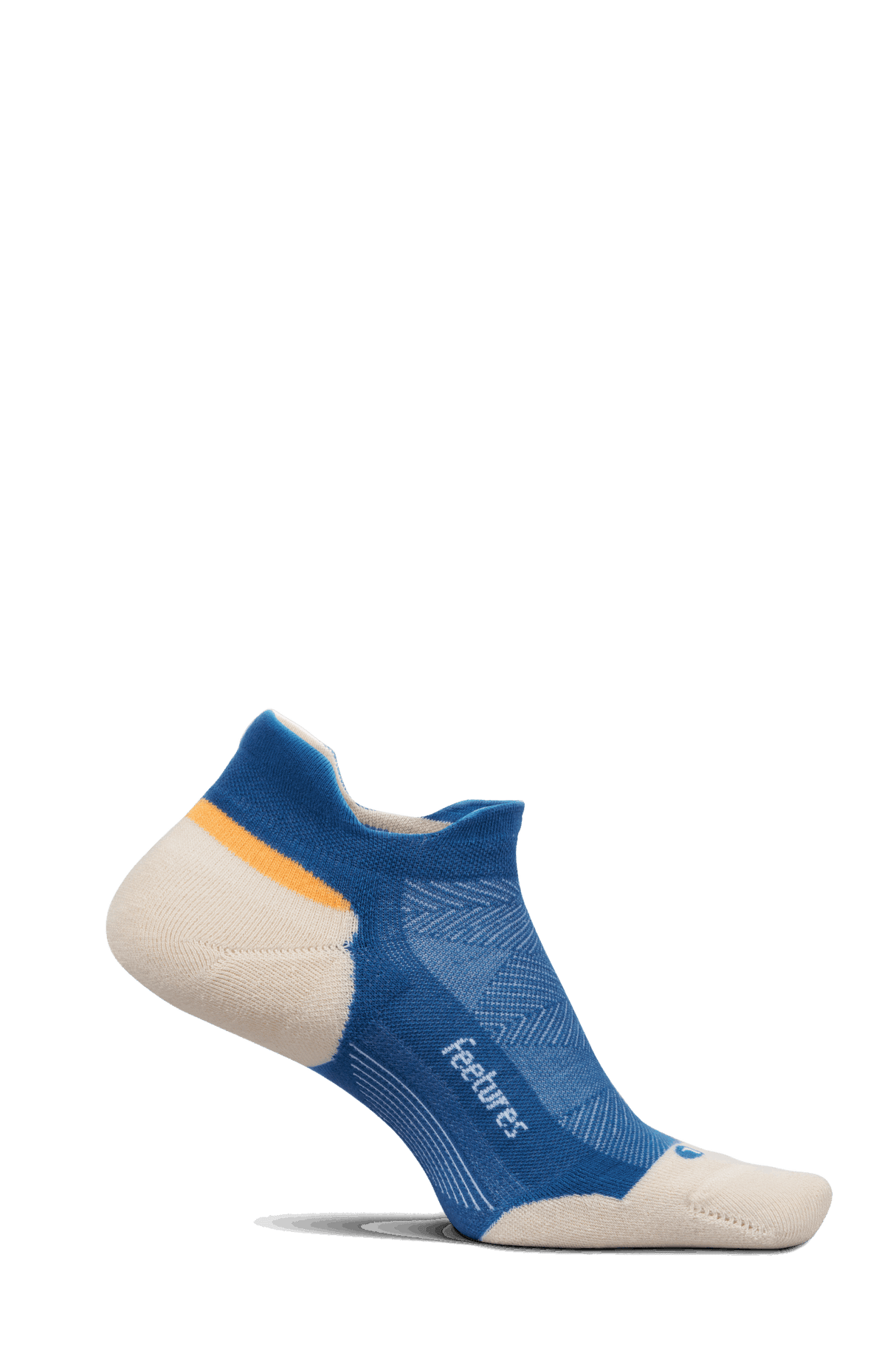Explore Feetures Active Elite Max Cushion No Show Tab - Rally Blue for trail, outdoor & lifestyle use | Liv Activ Singapore