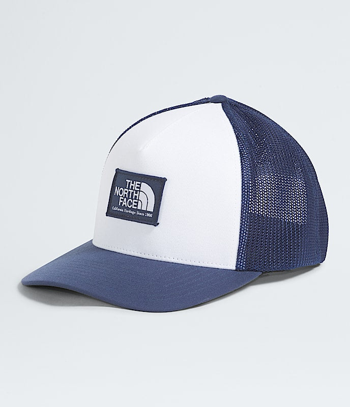 The North Face Unisex Keep It Patched Trucker Hat - TNF White / Lunar Blue