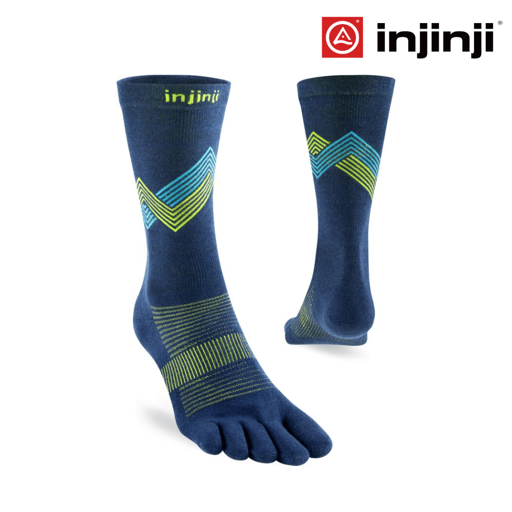 Injinji Run Lightweight Crew Coolmax - Glow