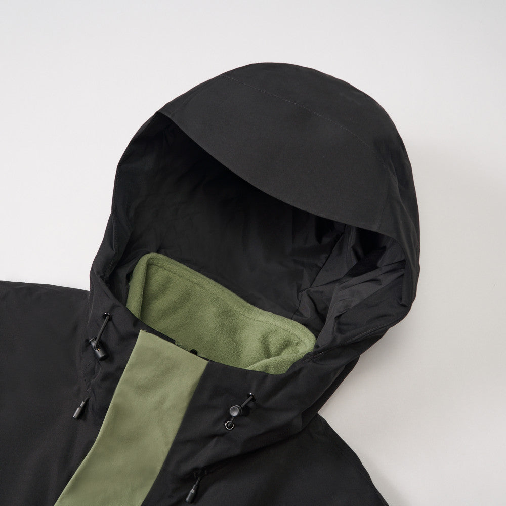 The North Face Men Sangro Fleece Triclimate - AP Bark Mist / TNF Black