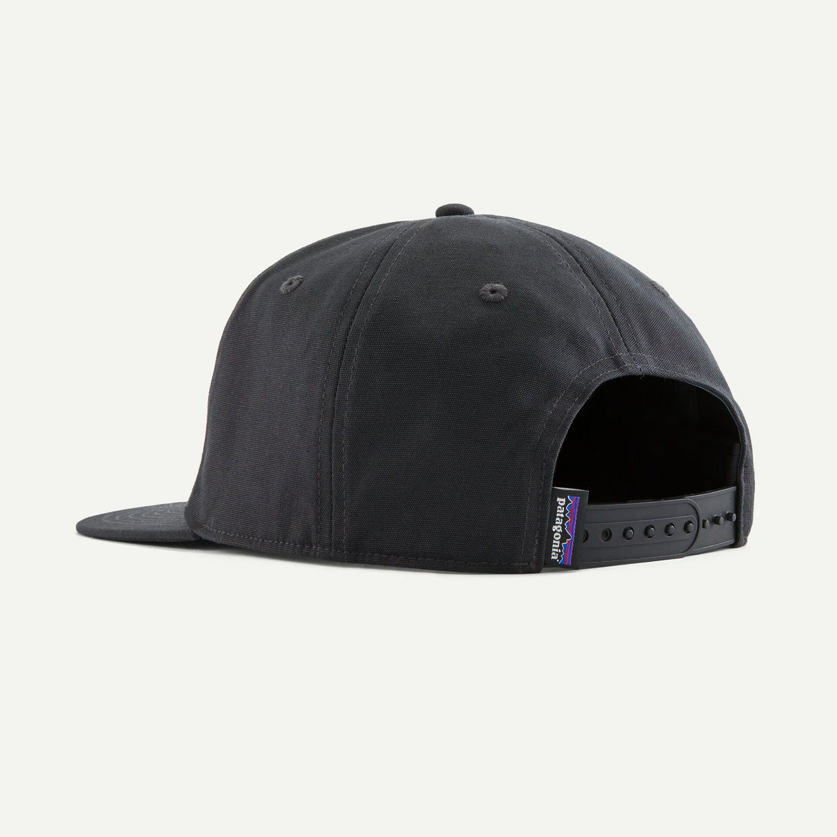 Explore Patagonia Boardshort Label Funfarer Cap - Ink Black for trail, outdoor & lifestyle use | Liv Activ Singapore