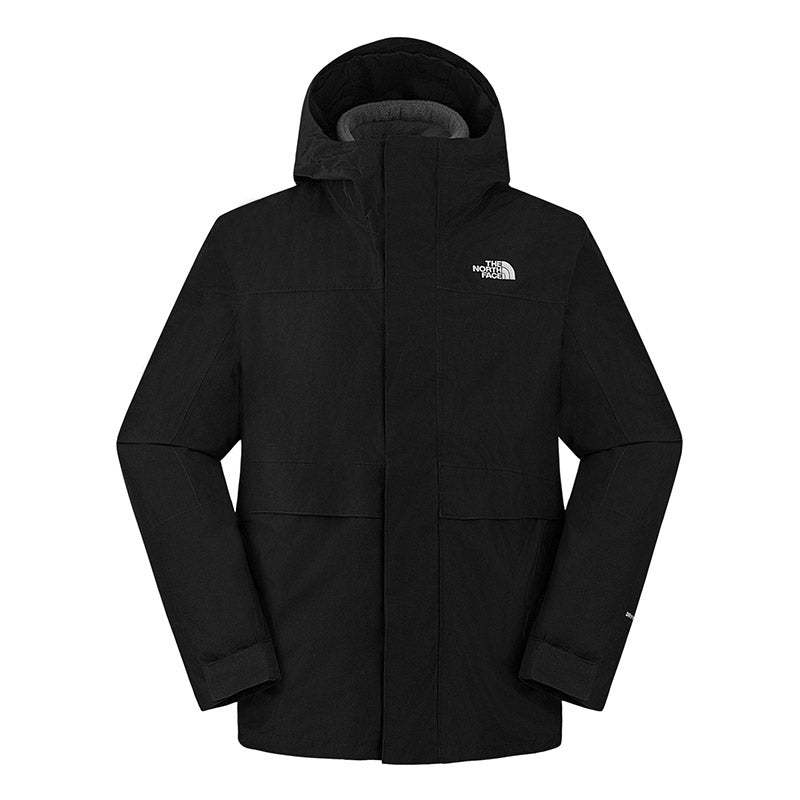 The North Face Men Elements Fleece Triclimate Jacket - AP TNF Black / Anthracite Grey