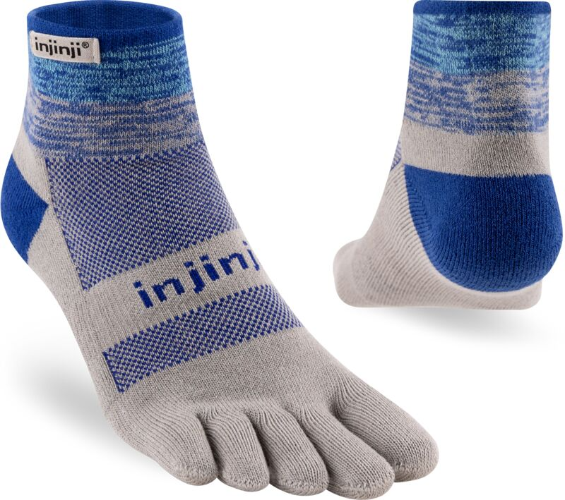 Injinji Trail Midweight Mini-Crew Coolmax - Neptune